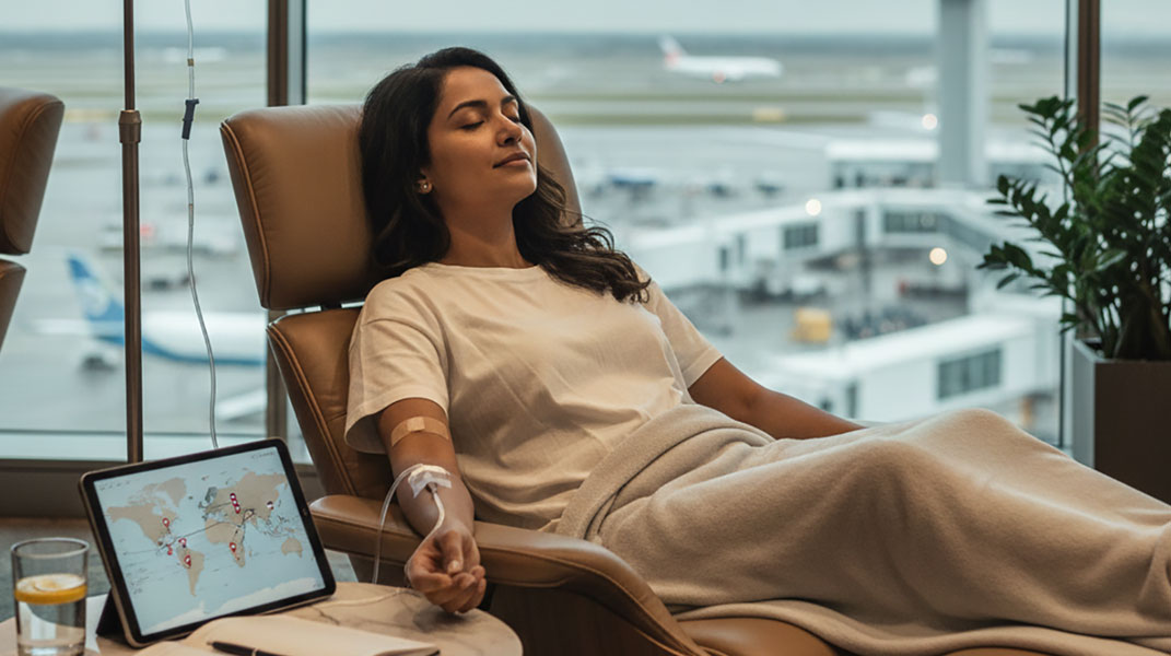 IV Boost for Travel Fatigue